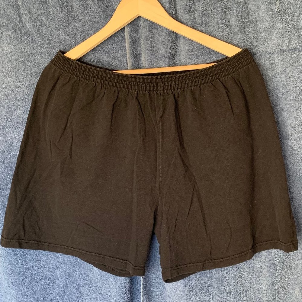 XL Ladies black short pants